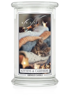 Kringle Candle, vonná svíčka Kittens & Cashmere 624 g