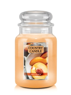 Country Candle vonná svíčka Juicy Peach 737 g