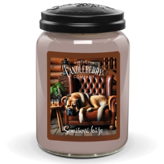 Candleberry - vonná svíčka Semišová kůže 624 g