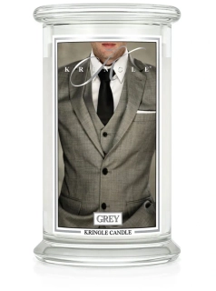 Kringle Candle, vonná svíčka Grey 624 g