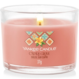 Yankee Candle votivní svíčka ve skle Capri Glow 37 g
