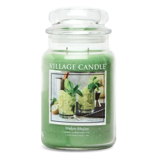 Village Candle - vonná svíčka Melon Mojito (Melounové Mojito) 602 g