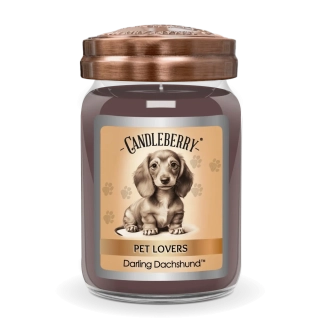 Candleberry - vonná svíčka Darling Dachshund  624 g