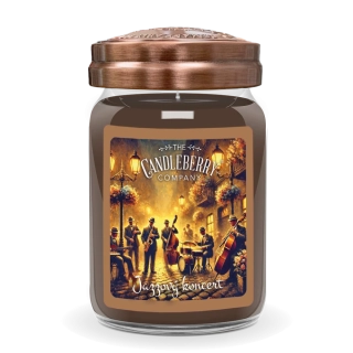 Candleberry - vonná svíčka Jazzový koncert 624 g