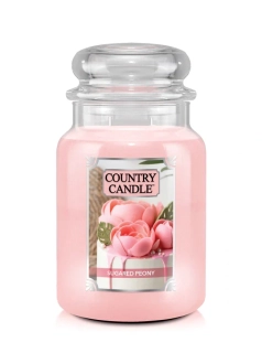Country Candle vonná svíčka Sugared Peony 737 g