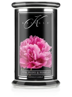 Kringle Candle, vonná svíčka Reserve Pink Peony & Pomelo 624 g