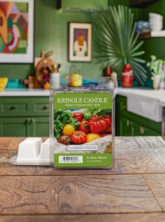 Kringle Candle, vonný vosk Garden Fresh 64 g