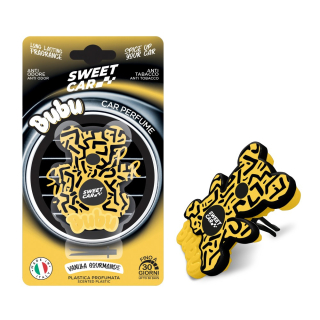 Sweet Car - vůně do auta Bubu Vanilla Gourmand, do ventilátoru