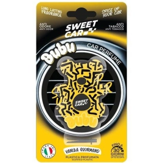 Sweet Car - vůně do auta Bubu Vanilla Gourmand, do ventilátoru