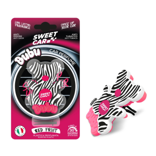 Sweet Car - vůně do auta Bubu Red Fruit, do ventilátoru