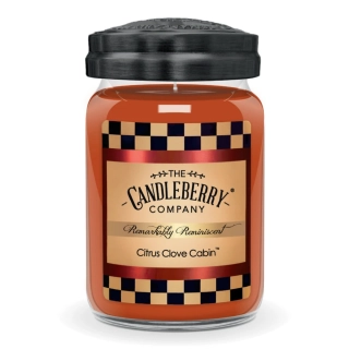 Candleberry - vonná svíčka Citrus Clove Cabin 624 g