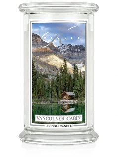 Kringle Candle, vonná svíčka Vancouver Cabin 624 g