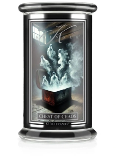 Kringle Candle, vonná svíčka Halloween Chest of Chaos 624 g
