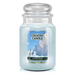 Country Candle vonná svíčka Cotton Fresh 680 g
