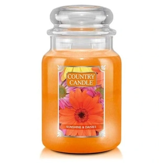 Country Candle vonná svíčka Sunshine & Daisies 680 g