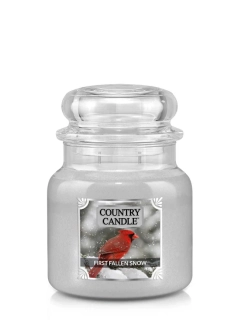 Country Candle vonná svíčka First Fallen Snow 510 g