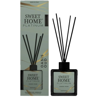 Sweet Home Collection Platinum vonný aroma difuzér Oasis Oud 100 ml