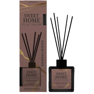 Sweet Home Collection Platinum vonný aroma difuzér Sandalwood 100 ml