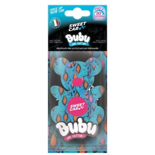 Sweet Car - vůně do auta Bubu Air Cotton, papírová visačka