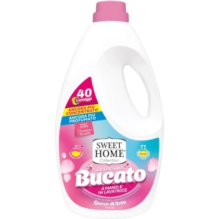 Sweet Home prací gel Gocce di Seta (Kapky hedvábí) 2000 ml