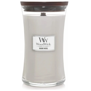 Woodwick vonná svíčka Warm Wool (Hřejivá vlna) 609 g
