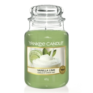 Yankee Candle classic vonná svíčka Vanilla Lime 623 g