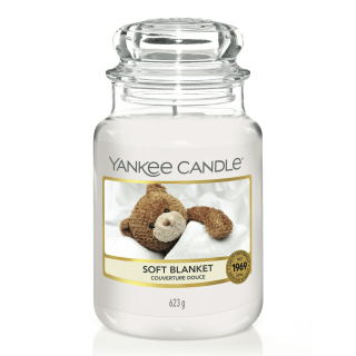 Yankee Candle classic vonná svíčka Soft Blanket 623 g