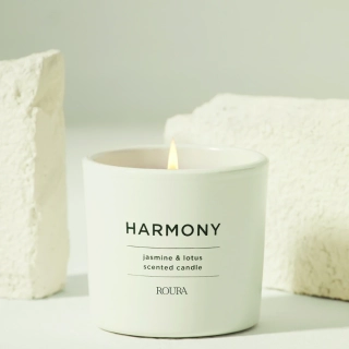 ROURA vonná svíčka Harmony - Jasmine & Lotus 250 g