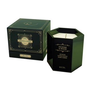 ROURA vonná svíčka Incense & Wood 180 g