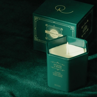 ROURA vonná svíčka Incense & Wood 180 g