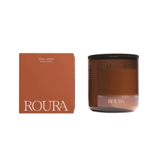 ROURA vonná svíčka Royal Amber 410 g