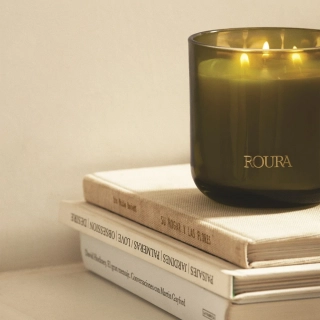 ROURA vonná svíčka Secret Garden 410 g
