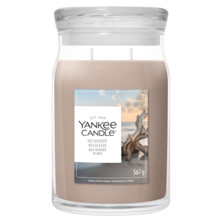 Yankee Candle Signature velká vonná Seaside Woods 567 g