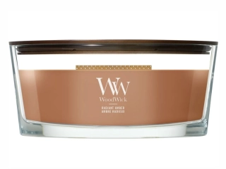 WoodWick vonná svíčka loď Radiant Amber 453 g