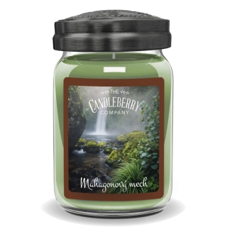 Candleberry - vonná svíčka Mahagonový mech 624 g