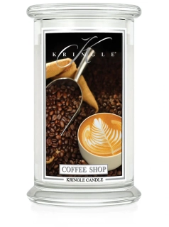 Kringle Candle, vonná svíčka Coffee Shop 624 g