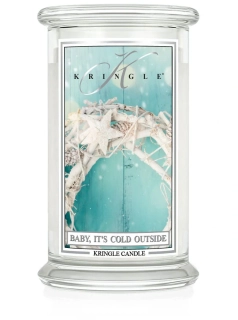 Kringle Candle, vonná svíčka Baby It's Cold Outside 624 g