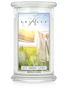 Kringle Candle, vonná svíčka Sun Dried Linen 624 g