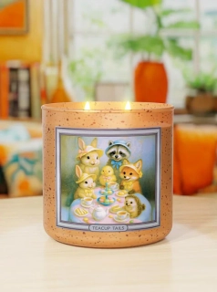 Kringle Candle, vonná svíčka Teacup Tails 467 g