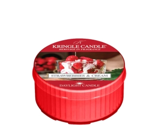 Kringle Candle vonná svíčka Strawberry & Cream 42 g