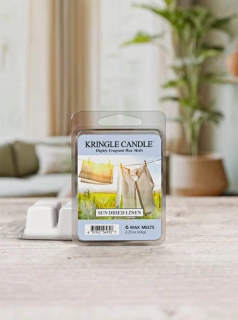 Kringle Candle, vonný vosk Sun Dried Linen 64 g