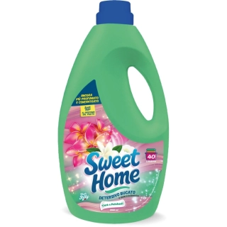 Sweet Home prací gel Tiare e Patchouli (Květ Tiaré a Pačuli) 2000 ml