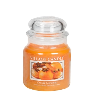 Village Candle - vonná svíčka Orange Cinnamon (Pomeranč a skořice) 389 g