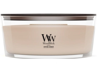 WoodWick vonná svíčka loď Crystal Ginger 453 g