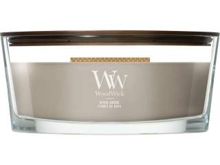 WoodWick vonná svíčka loď Wood Smoke 453 g