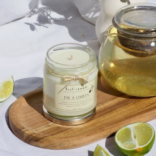 Rest Candle - sojová vonná svíčka Fík a Limeta 170 g
