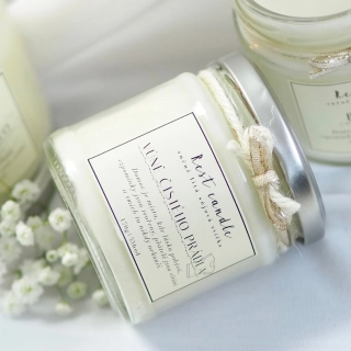 Rest Candle - sojová vonná svíčka Čisté prádlo 170 g