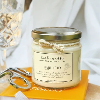 Rest Candle - sojová vonná svíčka Babí léto 170 g