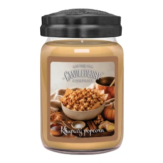 Candleberry - vonná svíčka Křupavý popcorn 624 g