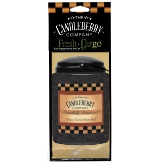 Candleberry - vůně do auta Black Sand Beaches